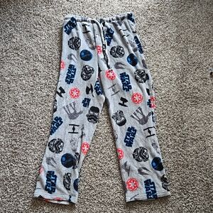 Star Wars Kids Pajama Bottoms - Gray and Blue